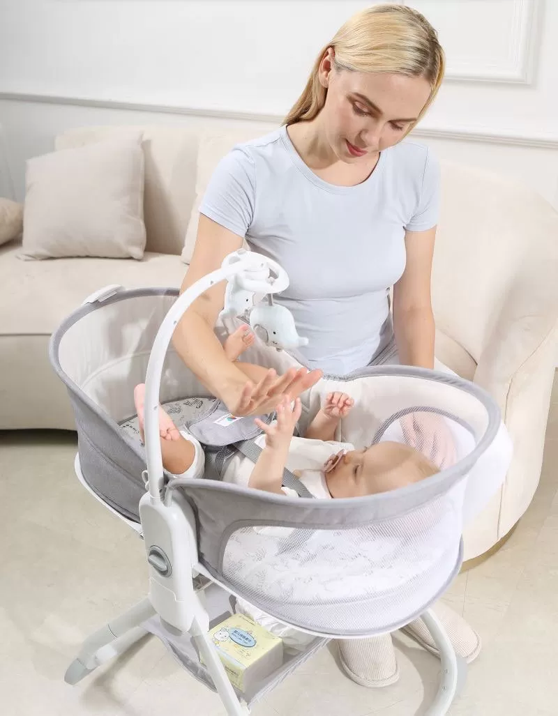 Бебешко креветче / релаксатор нежни вибрации