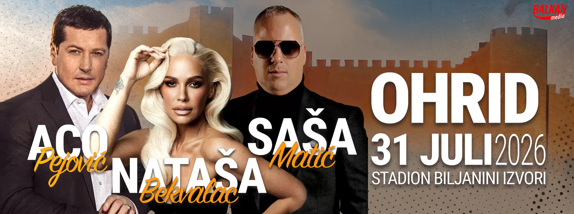 Aco, Natasa &  Sasa @Stadion Biljanini Izvori - Ohrid