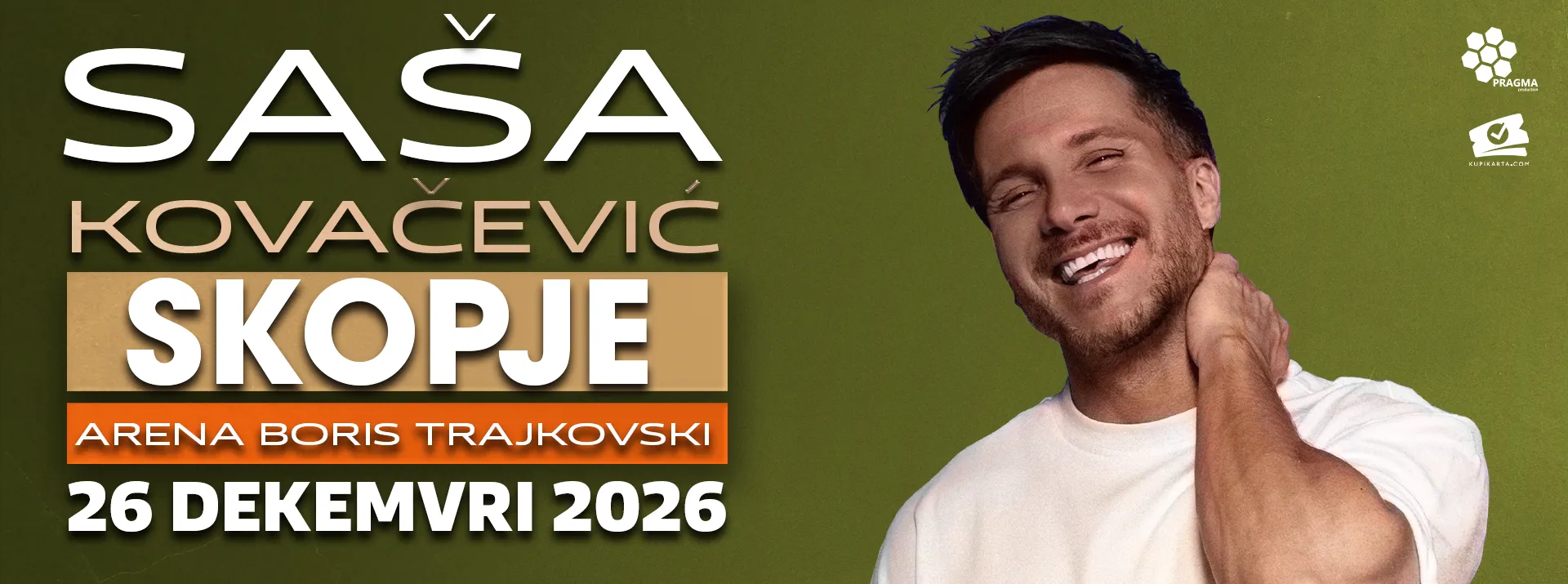 Sasa Kovacevic @Arena Boris Trajkovski - Skoje