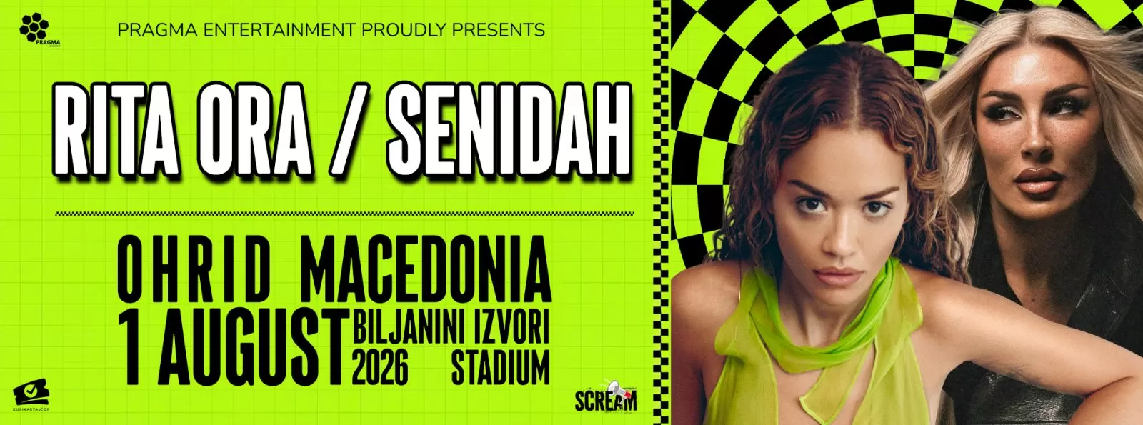 Rita Ora, Senidah & 2 Bona @Stadion Biljanini Izvori - Ohrid
