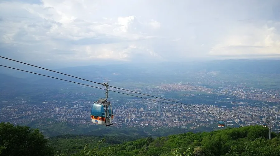 Mount Vodno  - Millenium Cross, Skopje, Macedonia