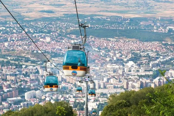 Mount Vodno  - Millenium Cross, Skopje, Macedonia
