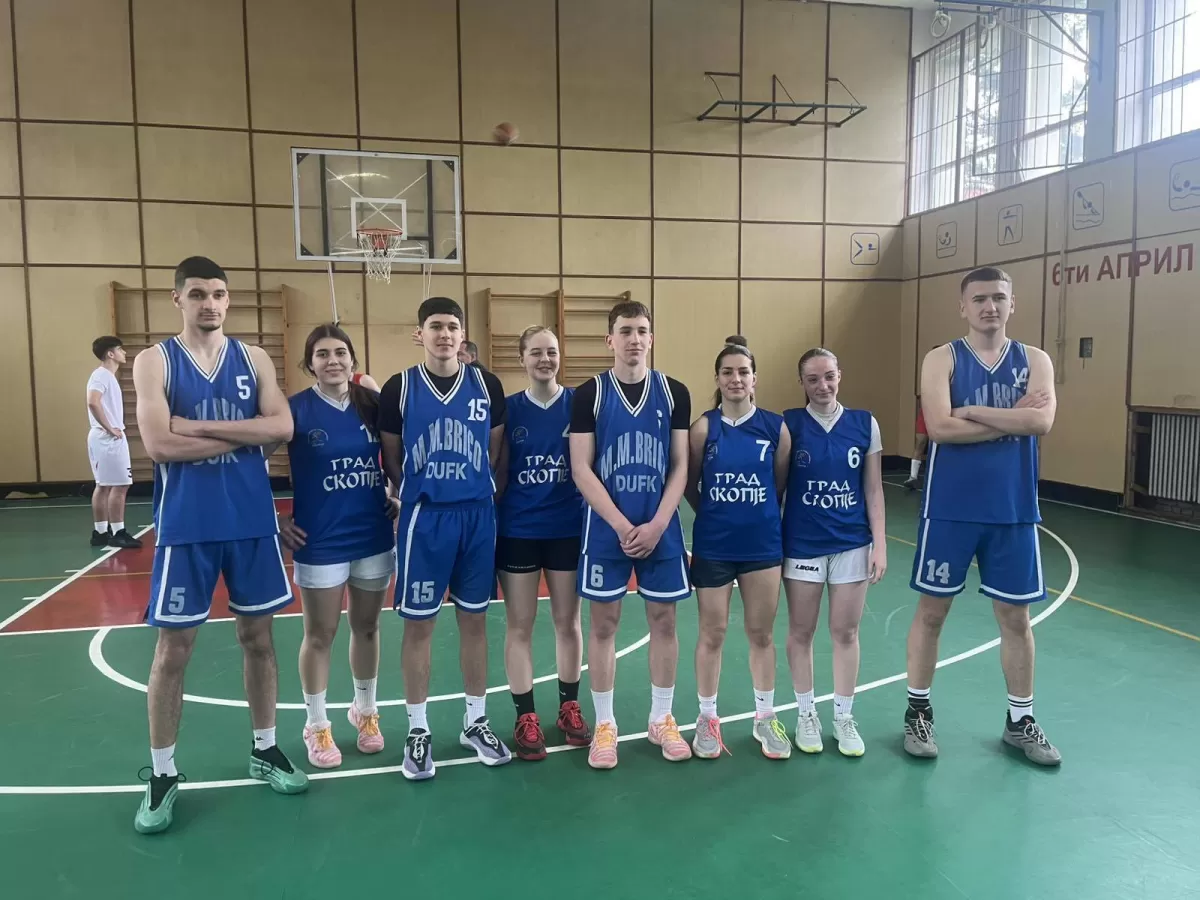 Одлични резултати за М.М. Брицо на турнирот во 3x3 кошарка! 