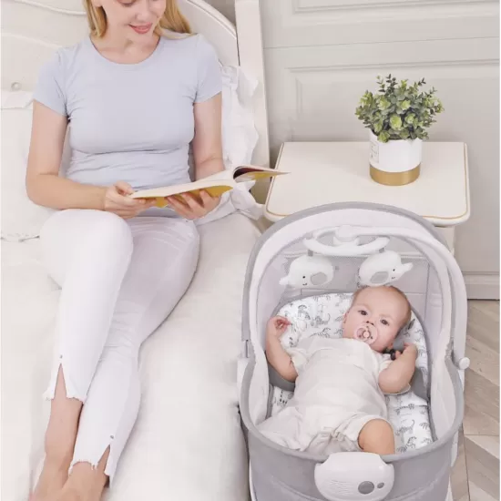 Бебешко креветче / релаксатор нежни вибрации