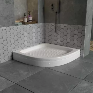 90*90 Полукружни туш кади 