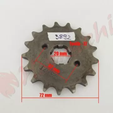 Зупчаник за ланец преден SG200GU-2