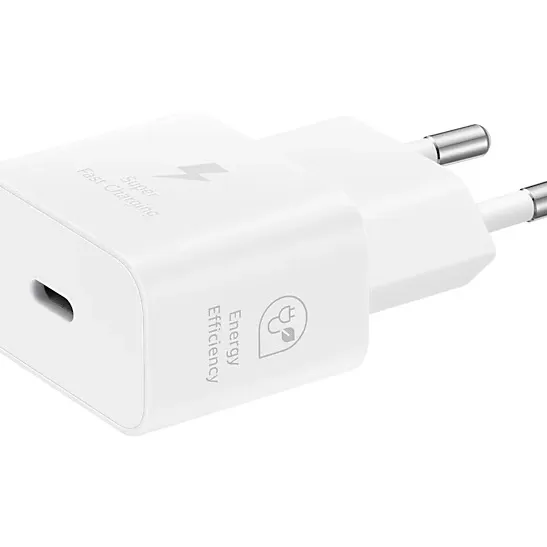 1SAMSUNG FAST CHARGER EP-T2510NWEGEU 25W WHITE