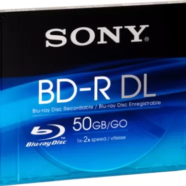 1SONY BD-R DL 50GB BNR50AV RECORDABLE