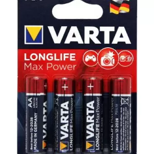 1VARTA LONG LIFE AA LR6 4/1 Алкална Батерија