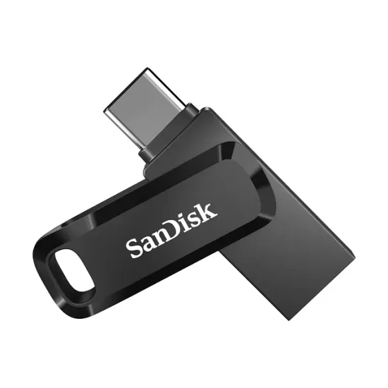 1USB Drive 64GB Sandisk Ultra Dual Drive Go 3.2 USB-A/Type-C