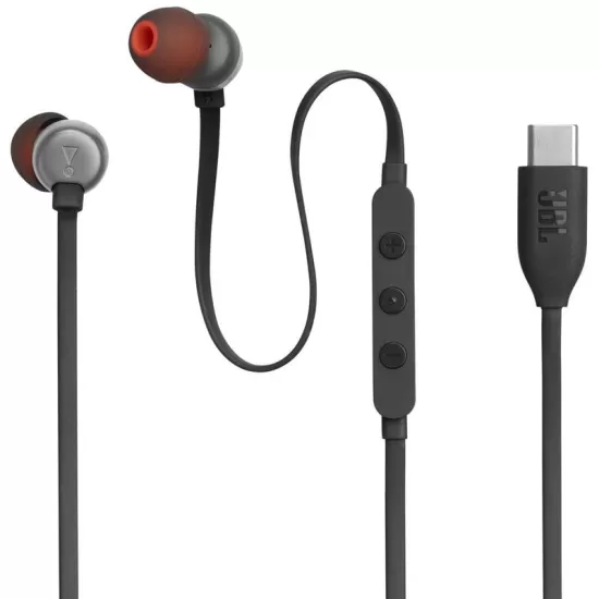 1Earphones JBL Tune 310 Type-C w/ Microphone Black