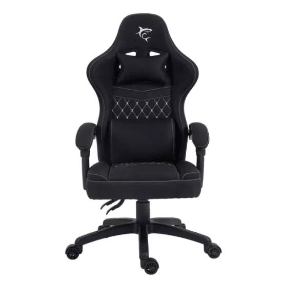 1Gaming Chair White Shark Austin Black