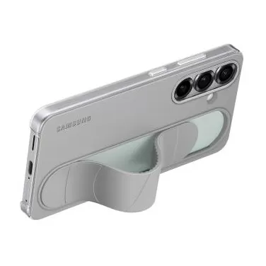1Samsung Galaxy S25 Стоечка Grip футрола сива