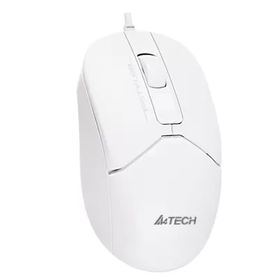 1Mouse A4 FM12S Silent 1200 DPI USB White