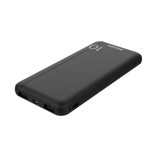 1Power Bank Philips Fast Charge 10000mAh Black