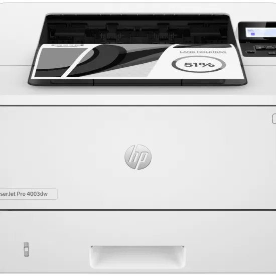1HP LaserJet Pro 4003dw duplex/wireless printer