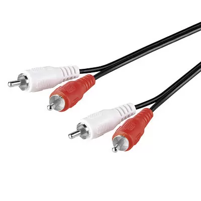 1SBOX 2xRCA TO 2xRCA M/M 1.5m CABLE