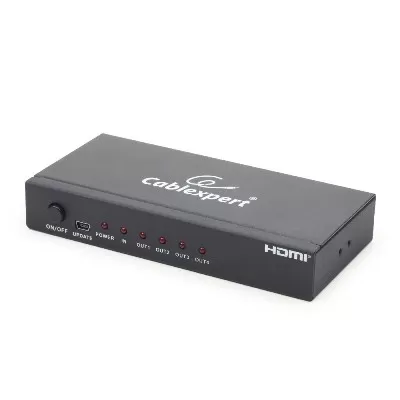 1HDMI INTERFACE SPLITER 4 PORTS W/SIGNAL AMPLIFIER CABLEXPERT V1.4