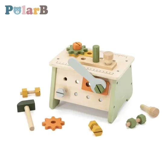 Дрвена работилница со алати PolarB