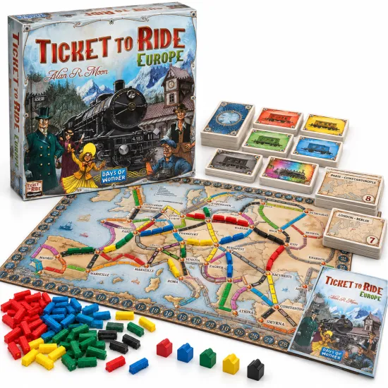  Друштвена игра - Ticket to Ride Europe 