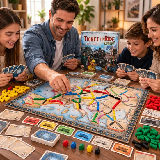  Друштвена игра - Ticket to Ride Europe 