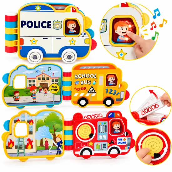 Музичка книга „Beep Beep Car Book“